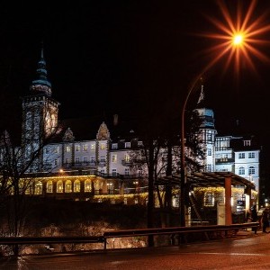 Hunguest Hotel Palota Lillafüred - éjszakai fotó