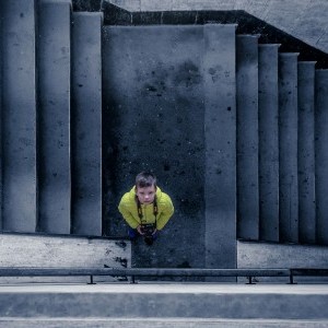 Aluljáróban - streetphoto - Miskolc,  Tiszai pályaudvar